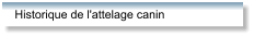 Historique de l'attelage canin